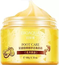 Косметическое китайское средство от грибка на ногах Bioaqua foot massage scrub cream